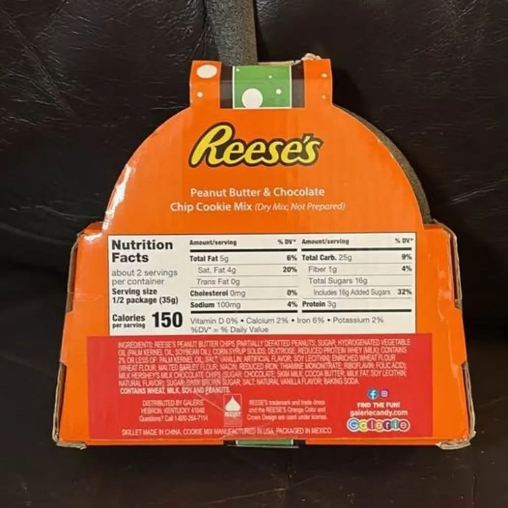 New Reese's Cookie cast iron Skillet Kit